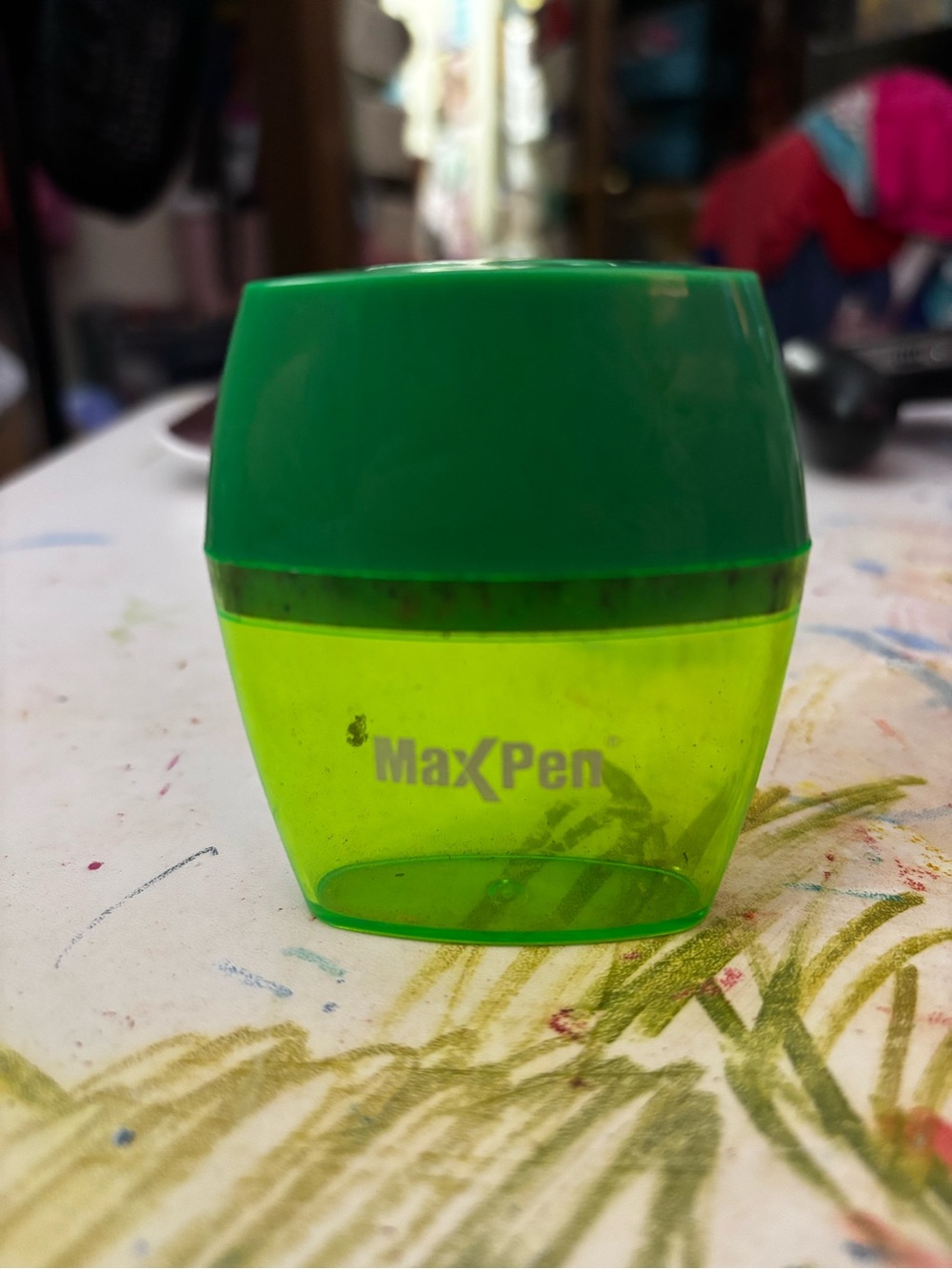 Green Dual Pencil Sharpener